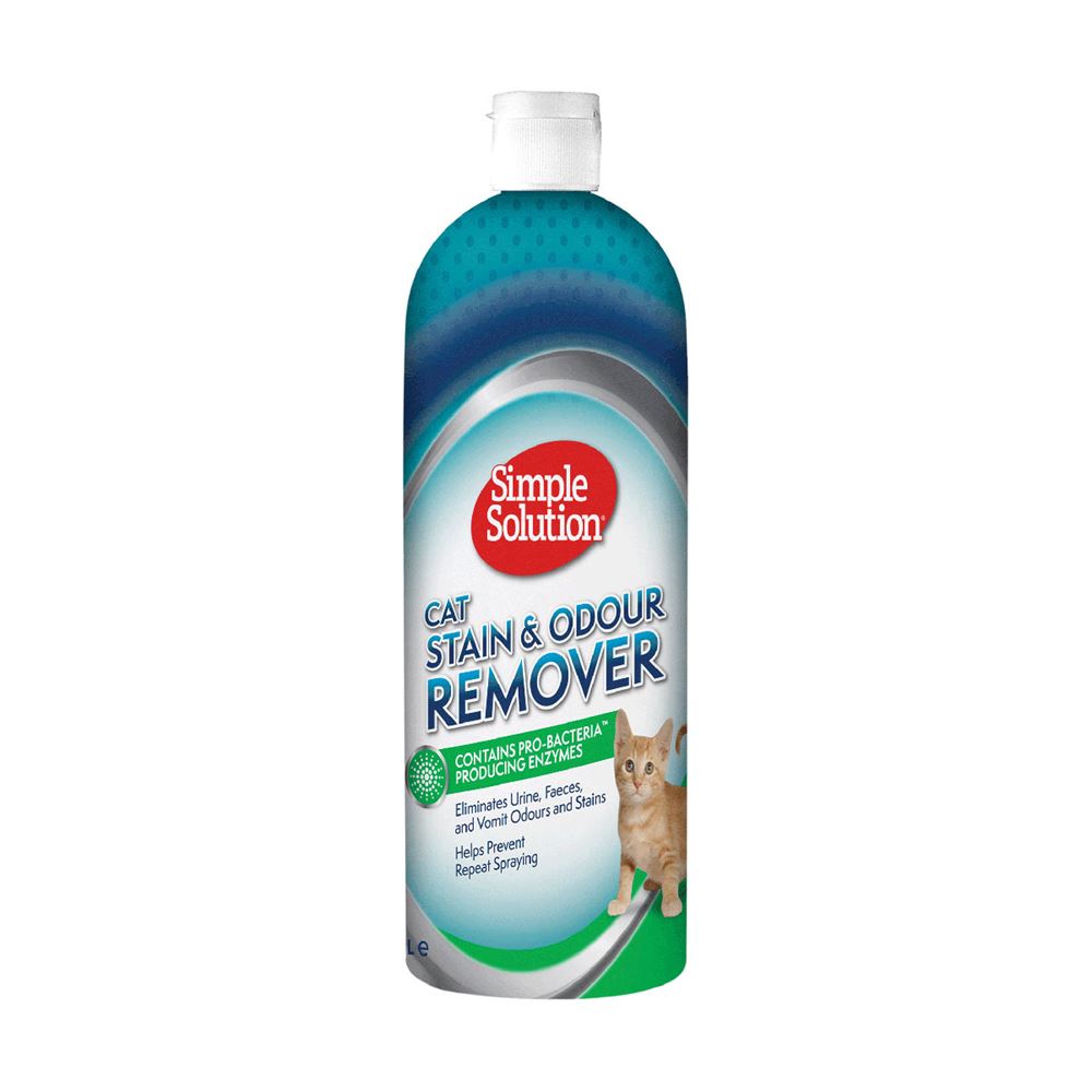 Simple Solution Stain & Odour Remover for Cats - 1 litre