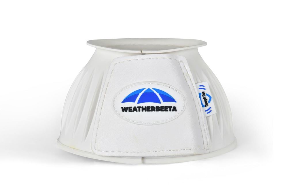 Weatherbeeta Tough-Tec Prime Rubber Bell Boots (White)