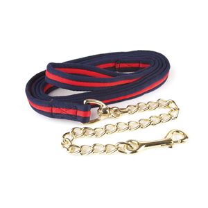 Hy Soft Webbing Lead Rein With Chain
