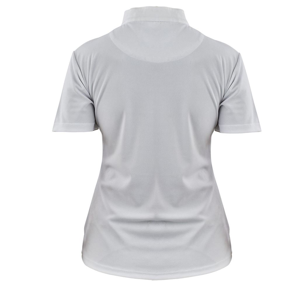 Shires Aubrion Short Sleeve Stock Shirt (White)