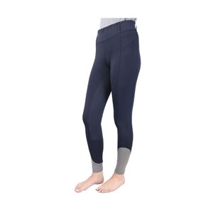 Hy Sport Active Young Rider Riding Tights (Navy/Grey)