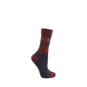 Riding Star Collection Socks by Little Rider - Pack of 3 (Navy/Burgundy)