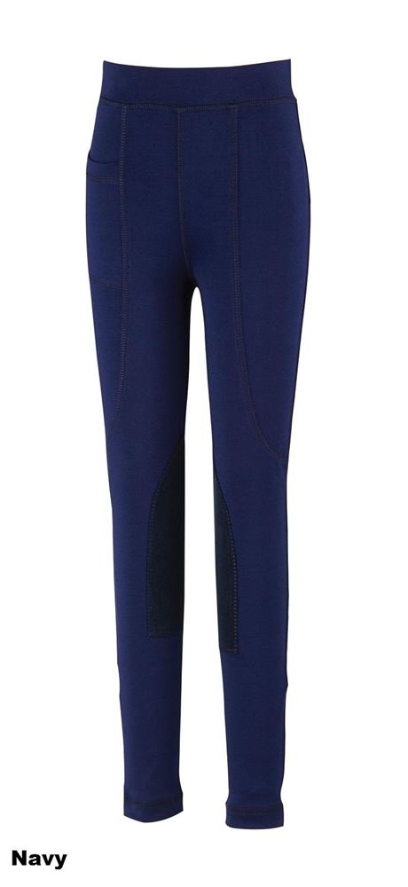 Dublin Child's Performance Flex Knee Patch Riding Tights 