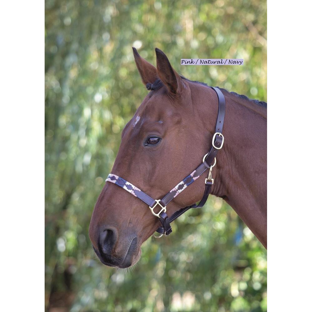 Shires Blenheim Leather Polo Headcollar