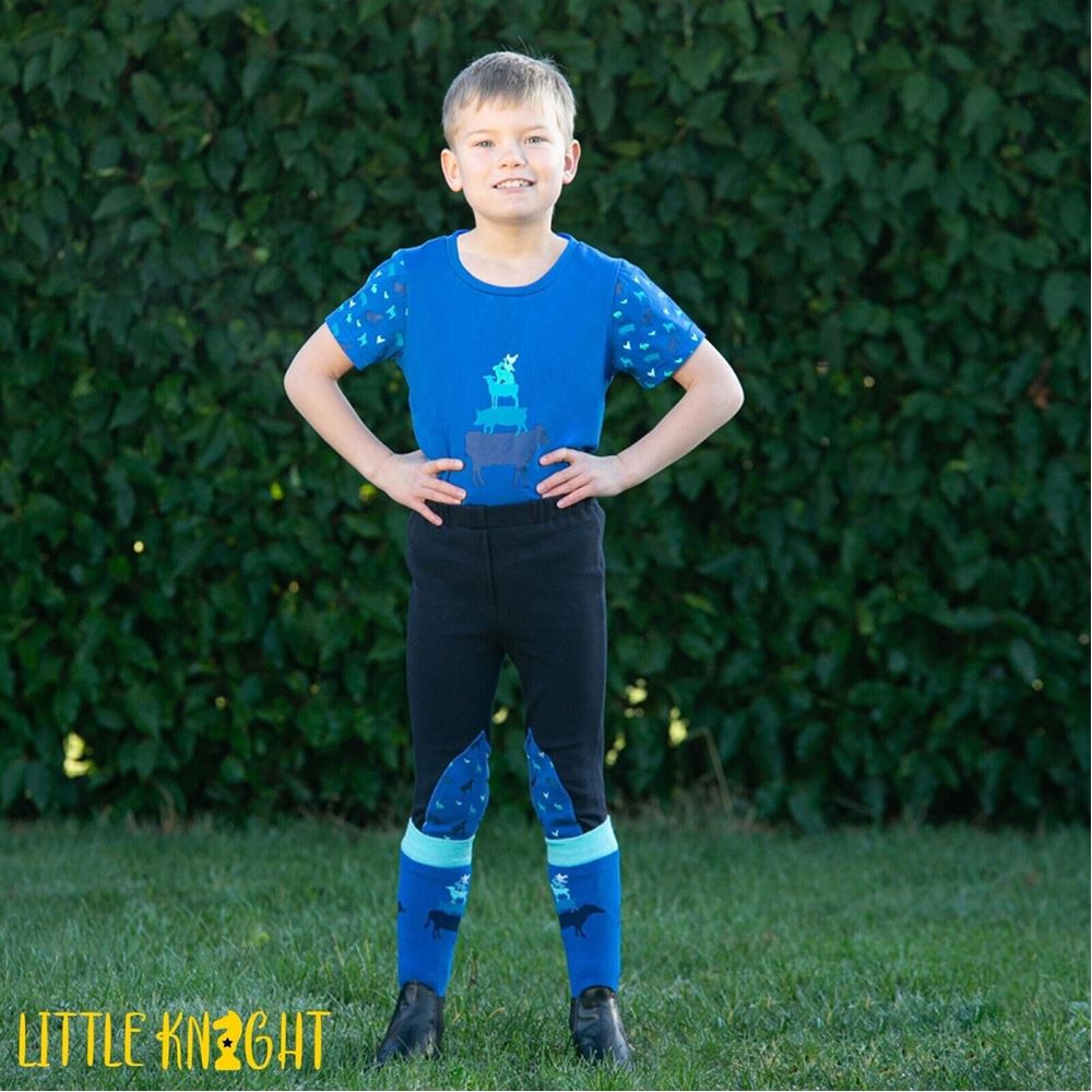 Farm Collection Tots Jodhpurs By Little Knight (Navy/Cobalt Blue)