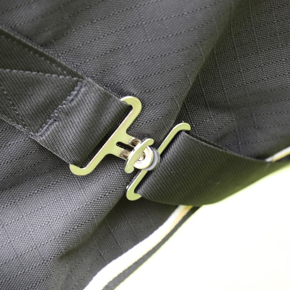 Shires Highlander Plus 200 Turnout Rug & Neck Set (Black)