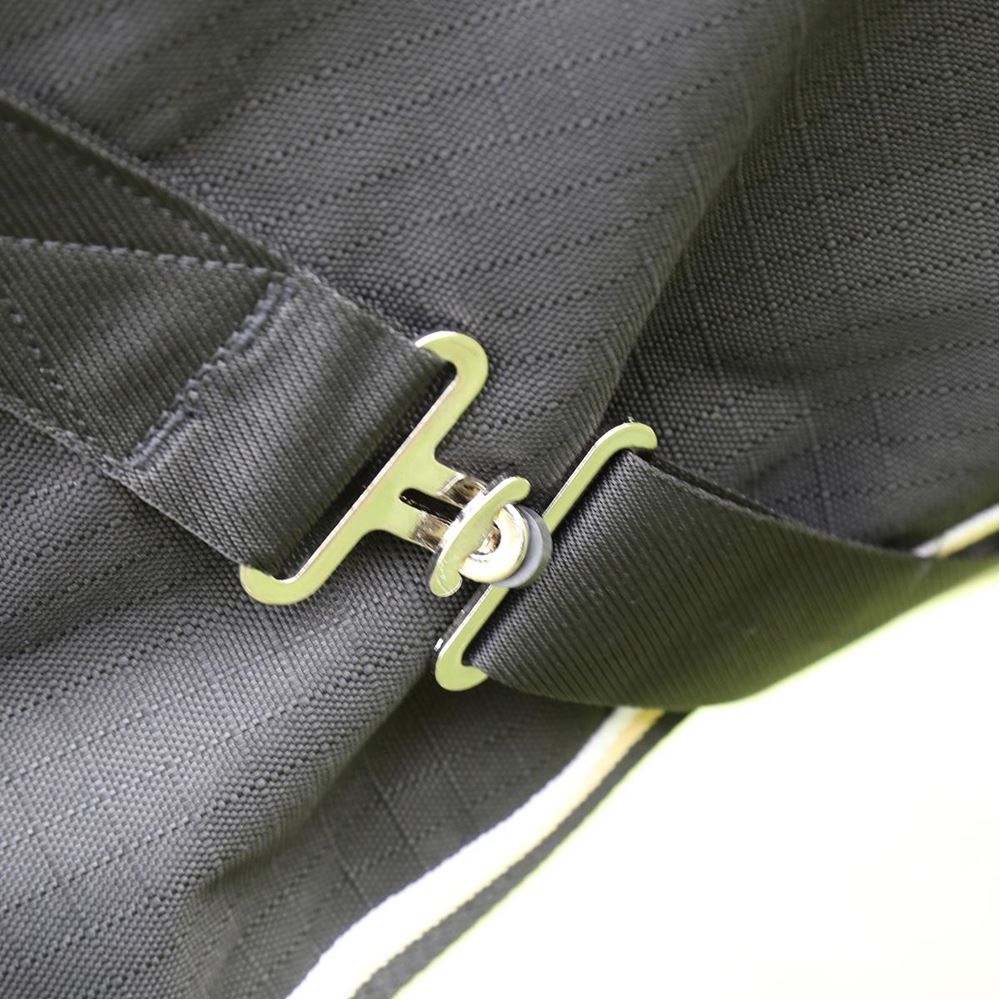 Shires Highlander Plus 200 Turnout Rug & Neck Set (Black)