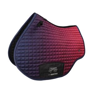 Hy Equestrian Synergy Elevate Saddle Pad (Navy/Fig)