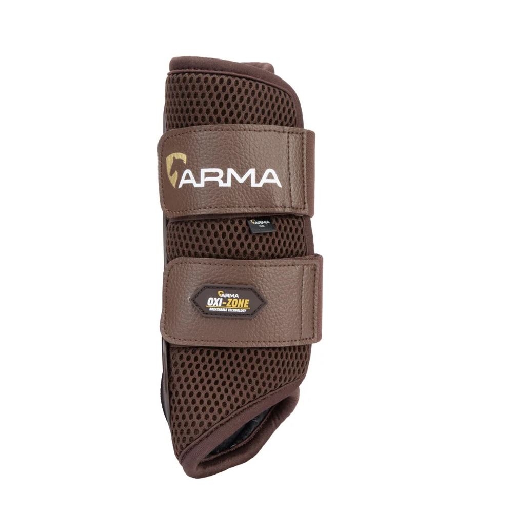 Shires ARMA OXI-ZONE Brushing Boots (Brown)