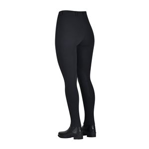 Saxon Warm Up Zip Front Ladies Jodhpurs (Black)
