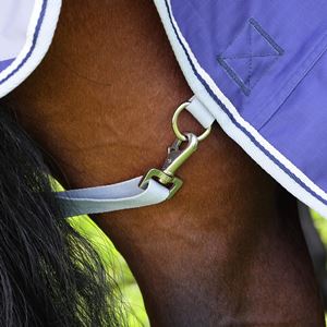 Shires Highlander Original Lite Turnout Rug & Neck Set (Navy)