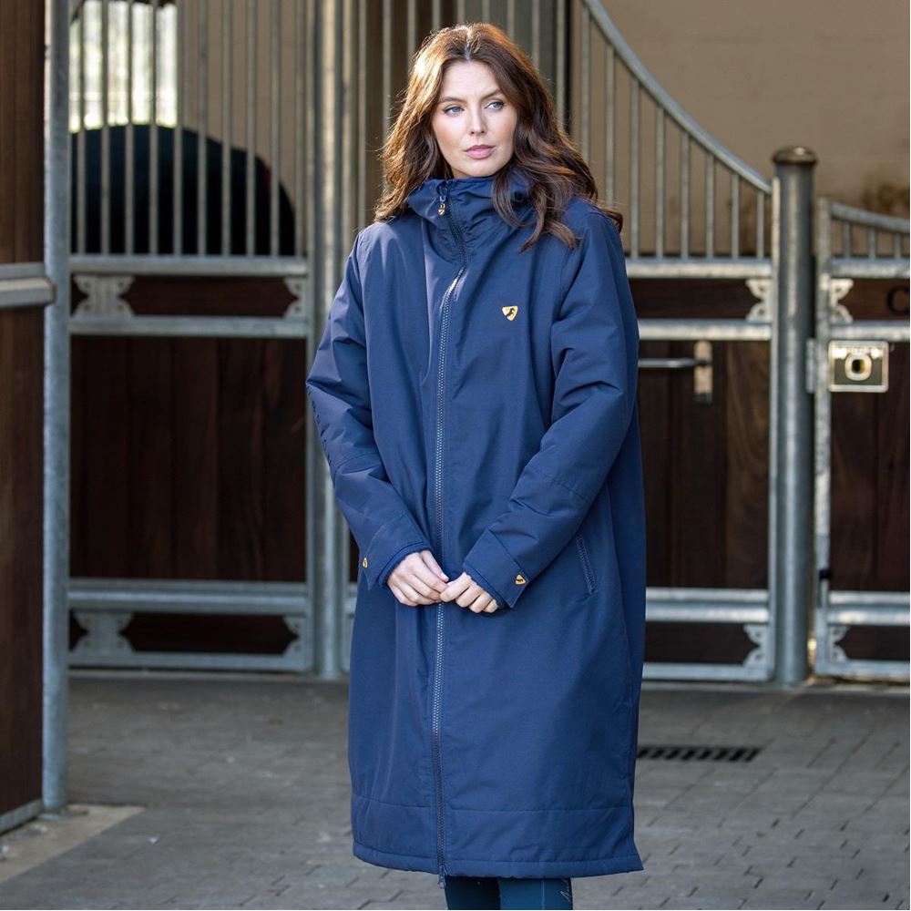 Shires Aubrion Core All Weather Robe - Unisex (Navy)