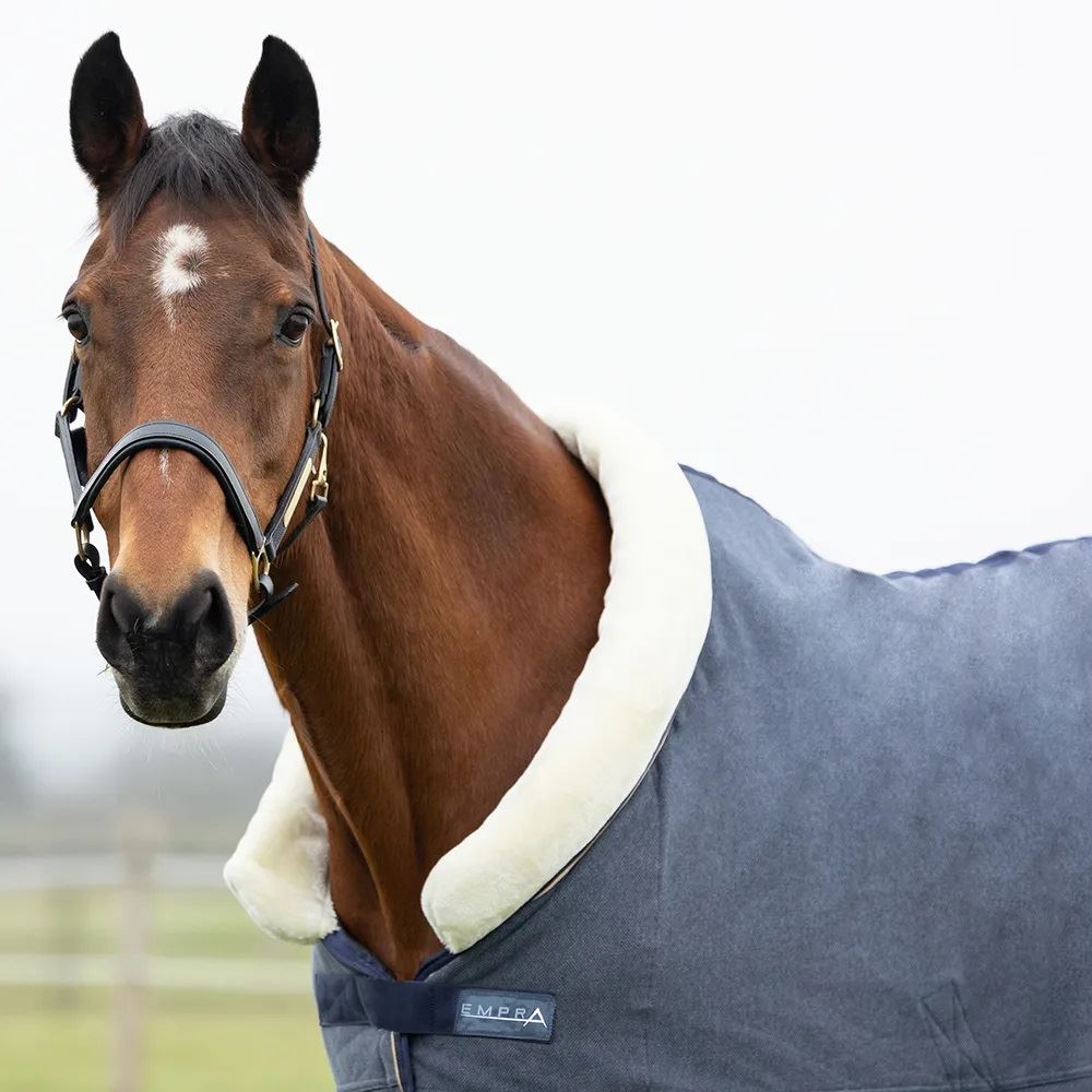 Hy Equestrian StormX Empra Polar Fleece Rug (Opal Grey)