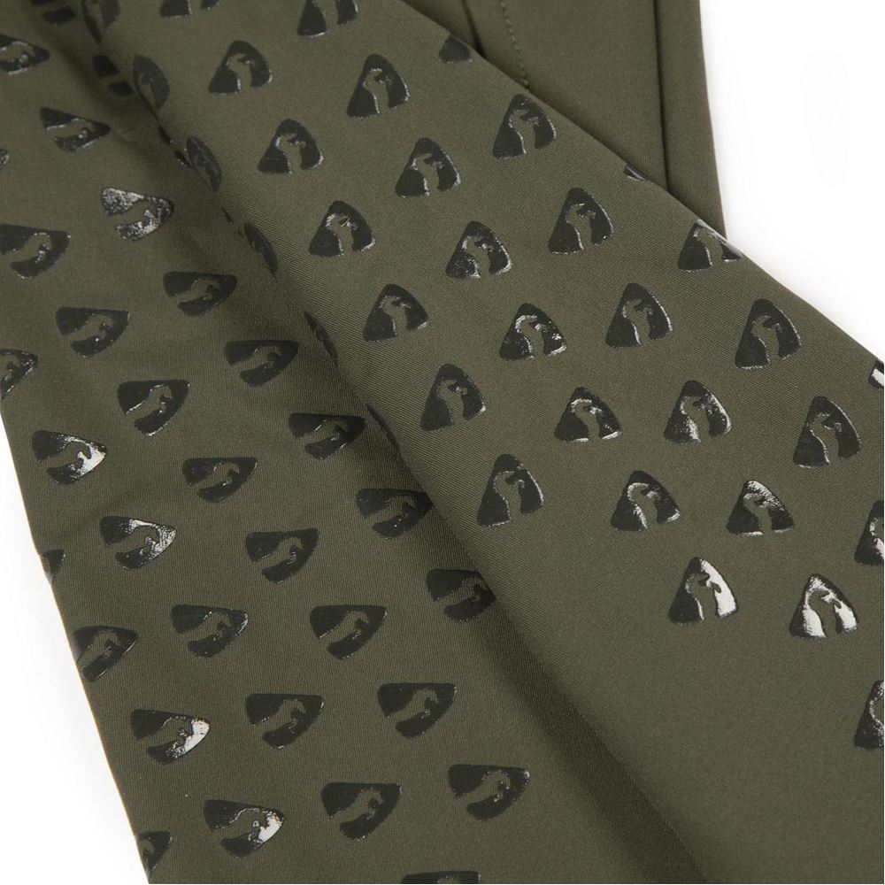 Shires Aubrion Albany Maids Riding Tights (Deep Green)