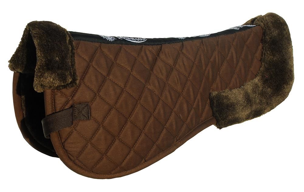 Rhinegold Comfort Half Pad (Brown)