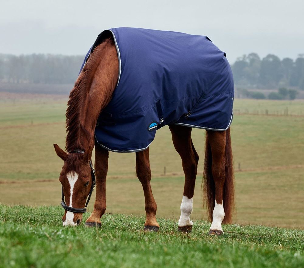 Weatherbeeta Comfitec Tyro Turnout Standard - 50g (Navy/Charcoal)