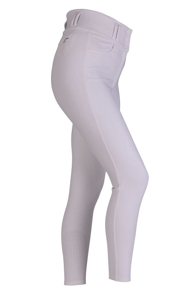 Shires Aubrion Optima Ladies Pro Breeches (White)