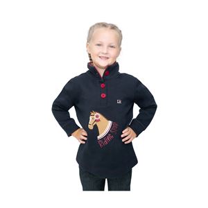 Riding Star Collection Jumper by Little Rider (Navy/Burgundy)