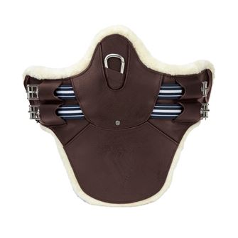 Shires Velociti Lusso Elite Short Stud Girth (Havana)