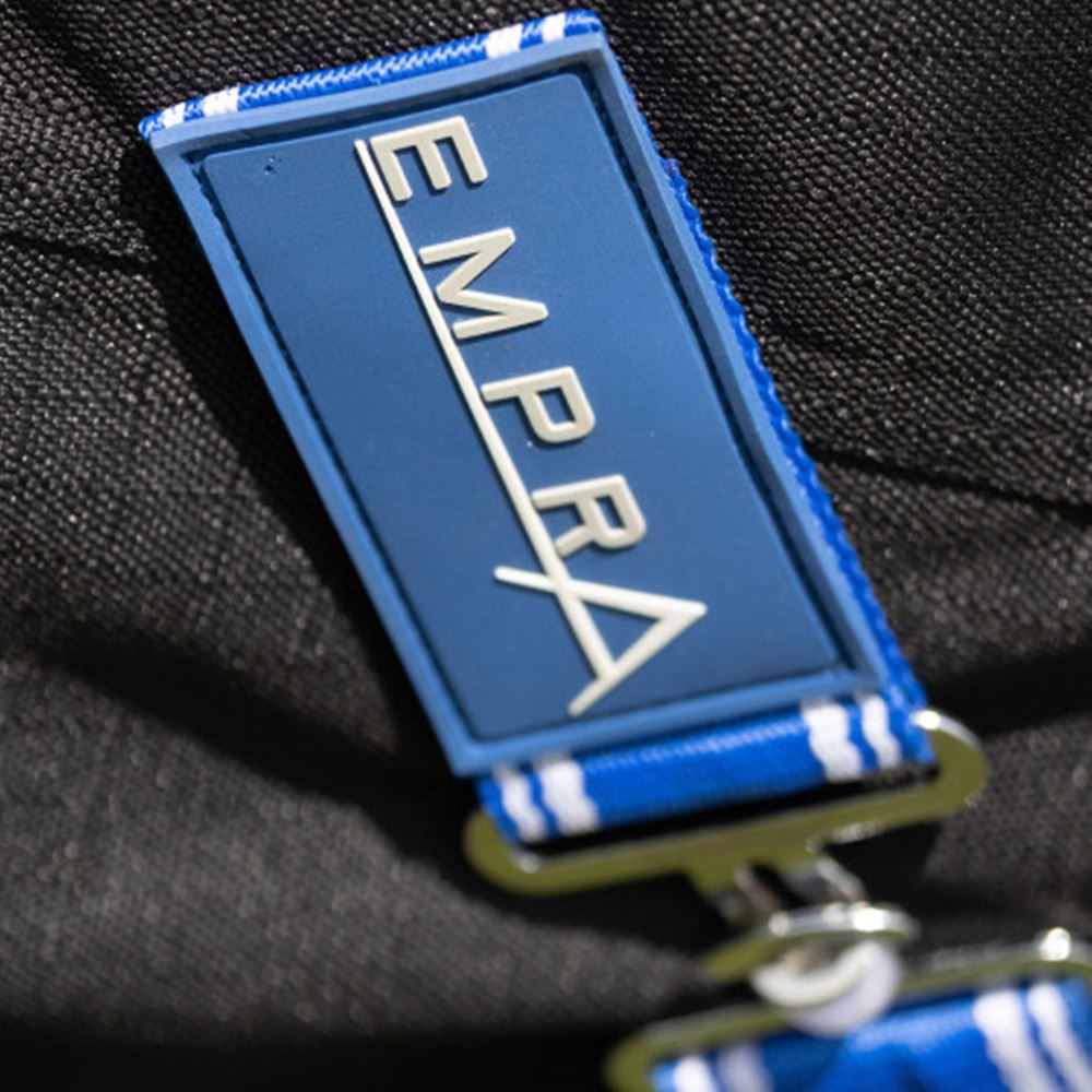 Hy Equestrian StormX Empra Extra 200g Turnout Rug with Detachable Neck (Black)