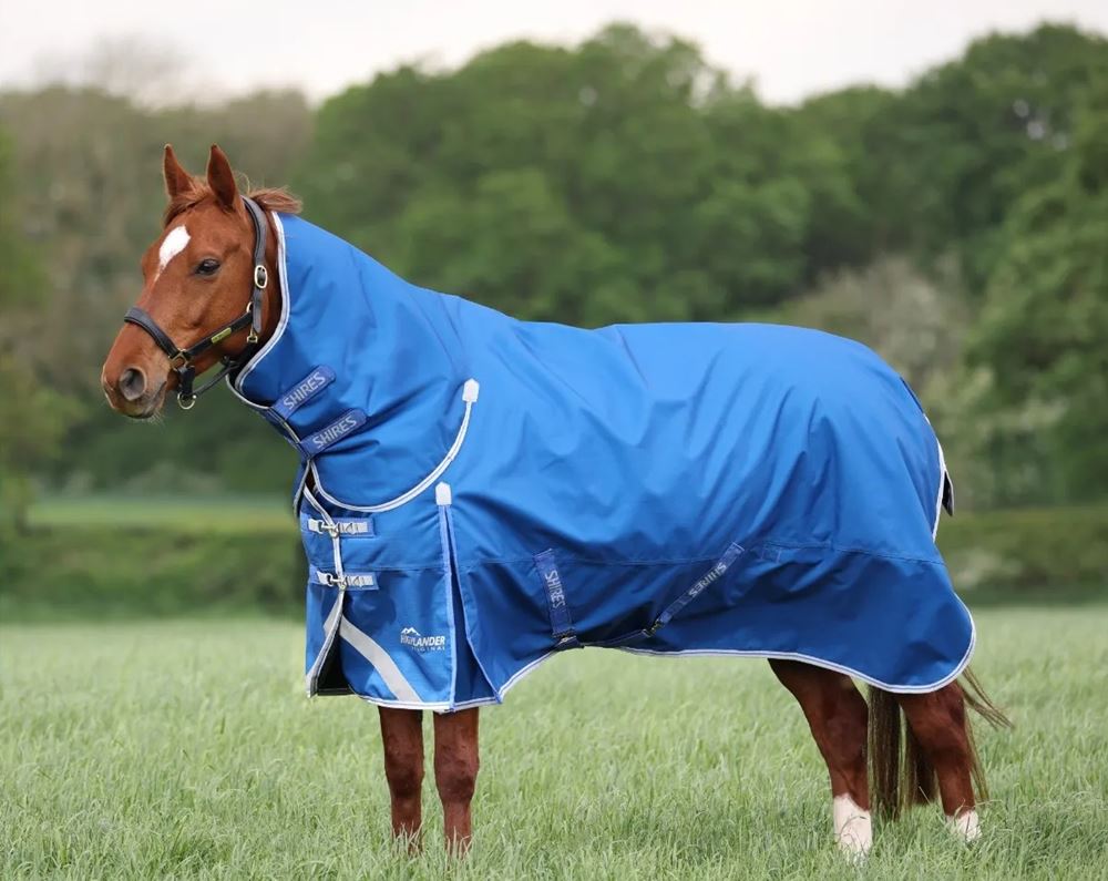 Shires Highlander Original 200 Combo Turnout Rug (Blue)