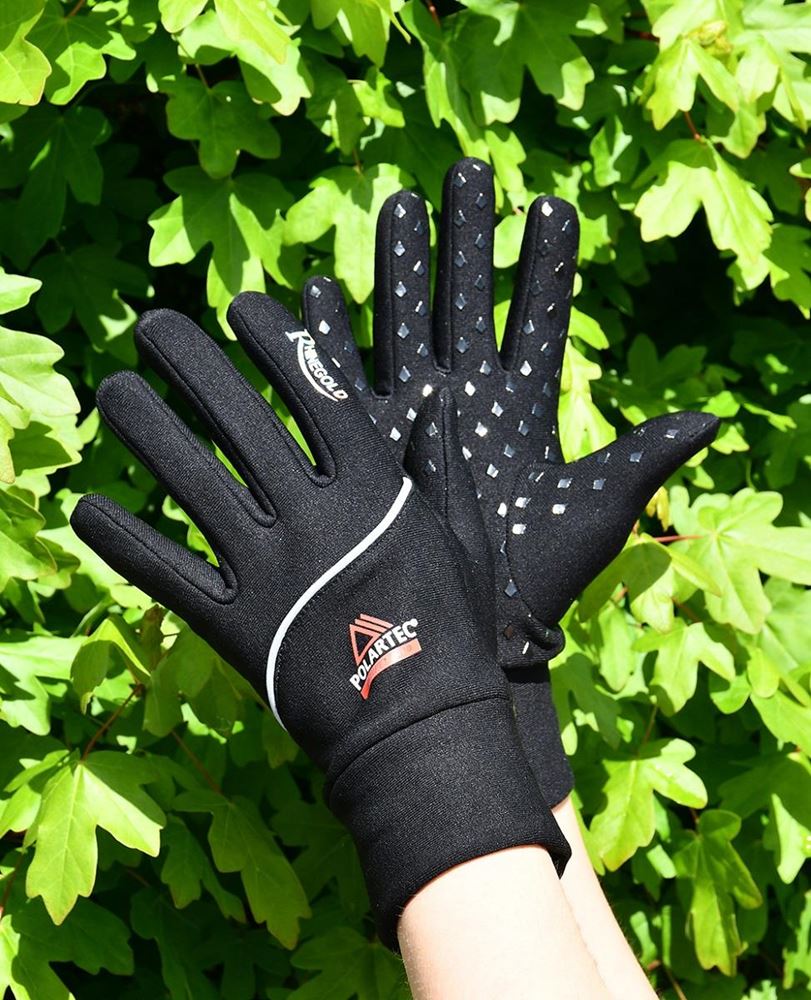 Rhinegold Polartec Winter Reflective Riding Glove (Black)