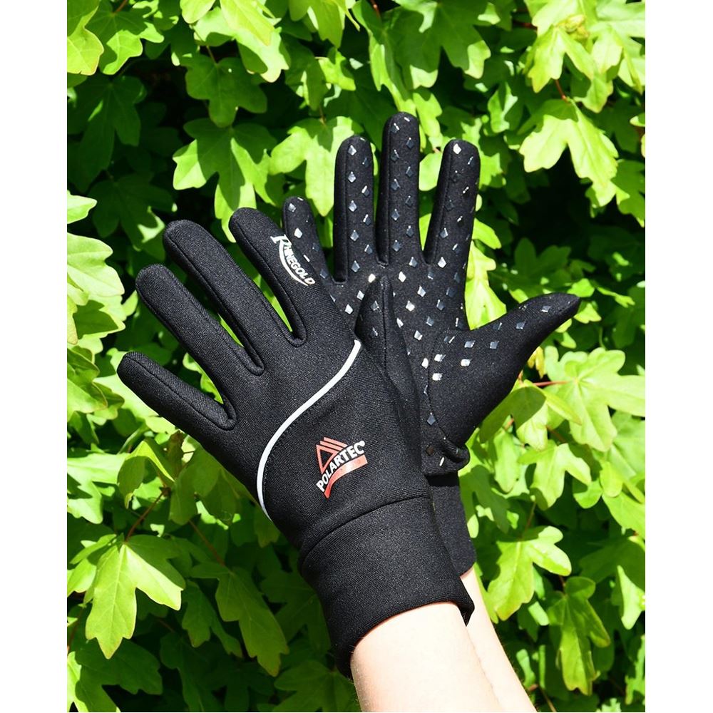 Rhinegold Polartec Winter Reflective Riding Glove (Black)