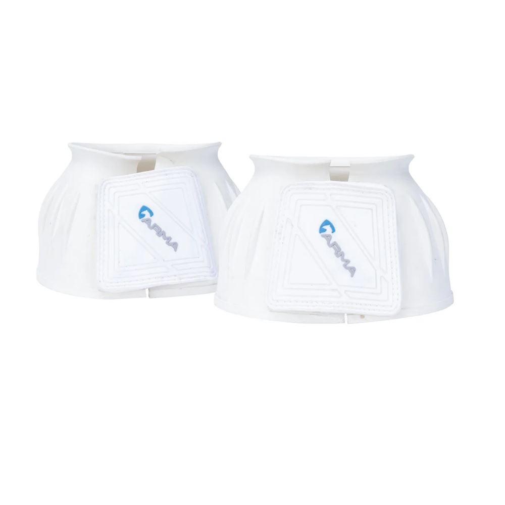 Shires ARMA Touch Close Over Reach Boots (White)