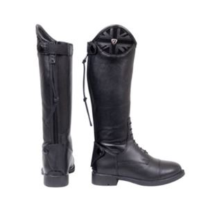 Hy Equestrian Union Jack Riding Boots (Black)