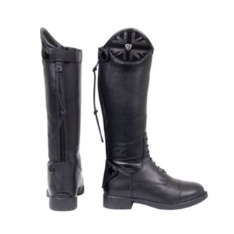 Hy Equestrian Union Jack Riding Boots (Black)