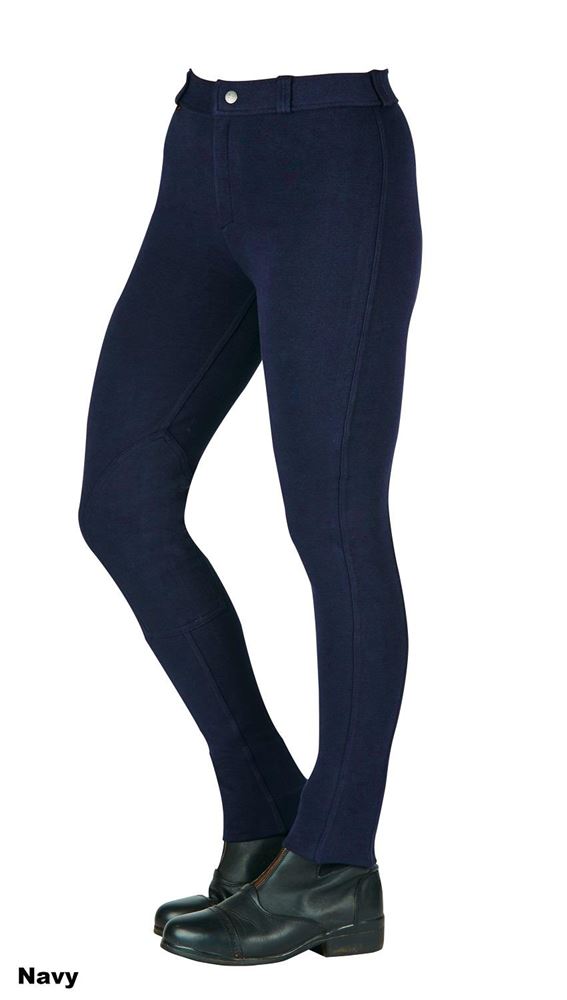 Saxon Warm Up Cotton Stretch Children's Jodhpurs 