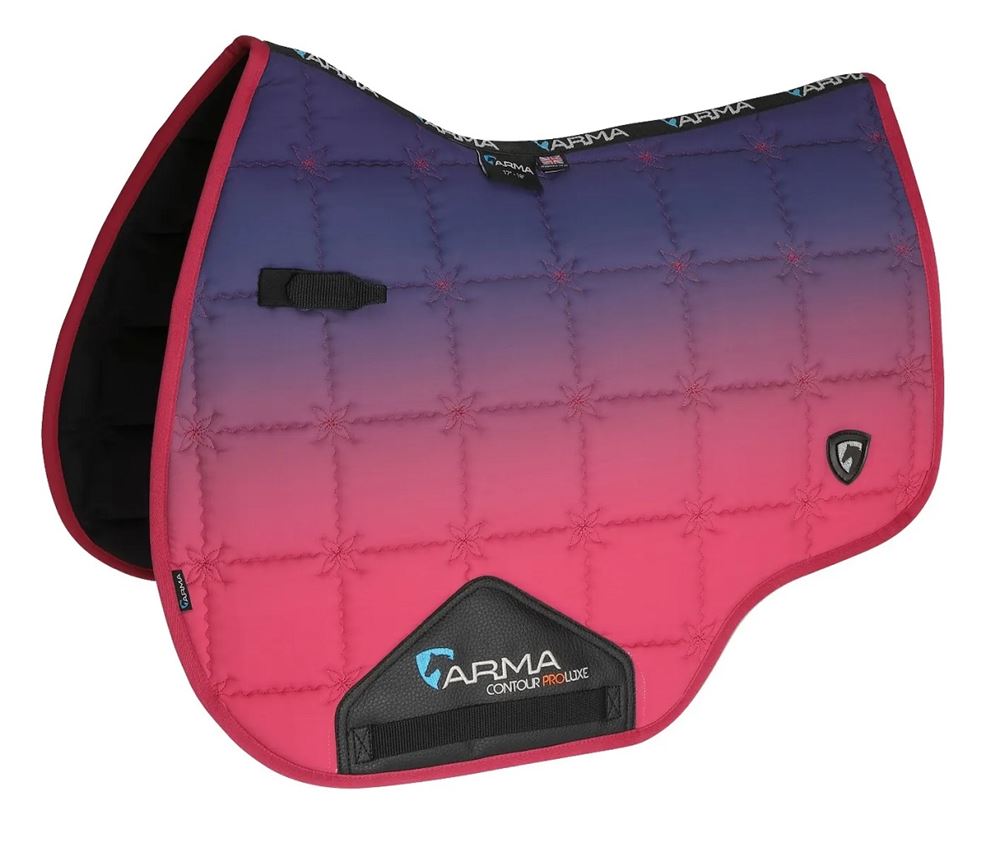 Shires ARMA Ombre Saddlecloth (Pink)