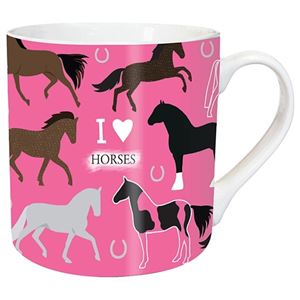 Jenkinsons Chunky Mug - I Love Horses