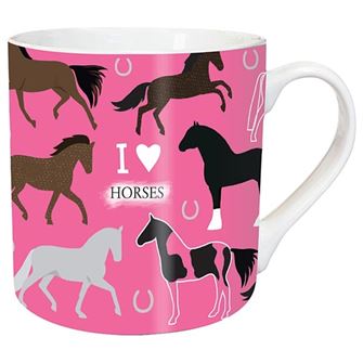 Jenkinsons Chunky Mug - I Love Horses