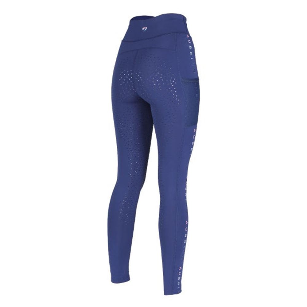 Shires Aubrion Brook Logo Riding Tights