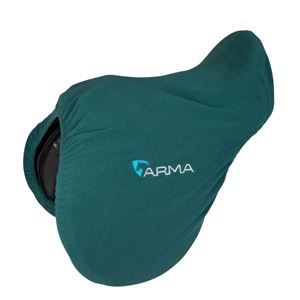 Shires ARMA Fleece Saddle Cover 14"-16.5" (Green)