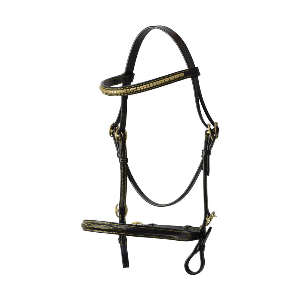 Hy Equestrian In-Hand Bridle (Black)
