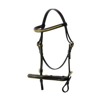 Hy Equestrian In-Hand Bridle (Black)