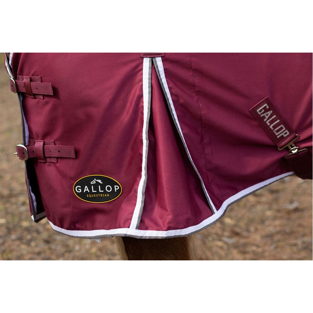 Gallop Summer Sheet (Burgundy)