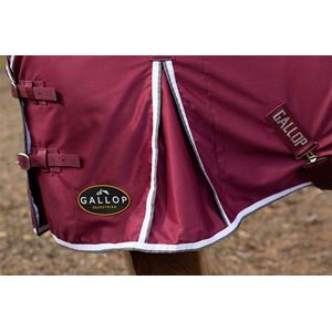 Gallop Summer Sheet (Burgundy)