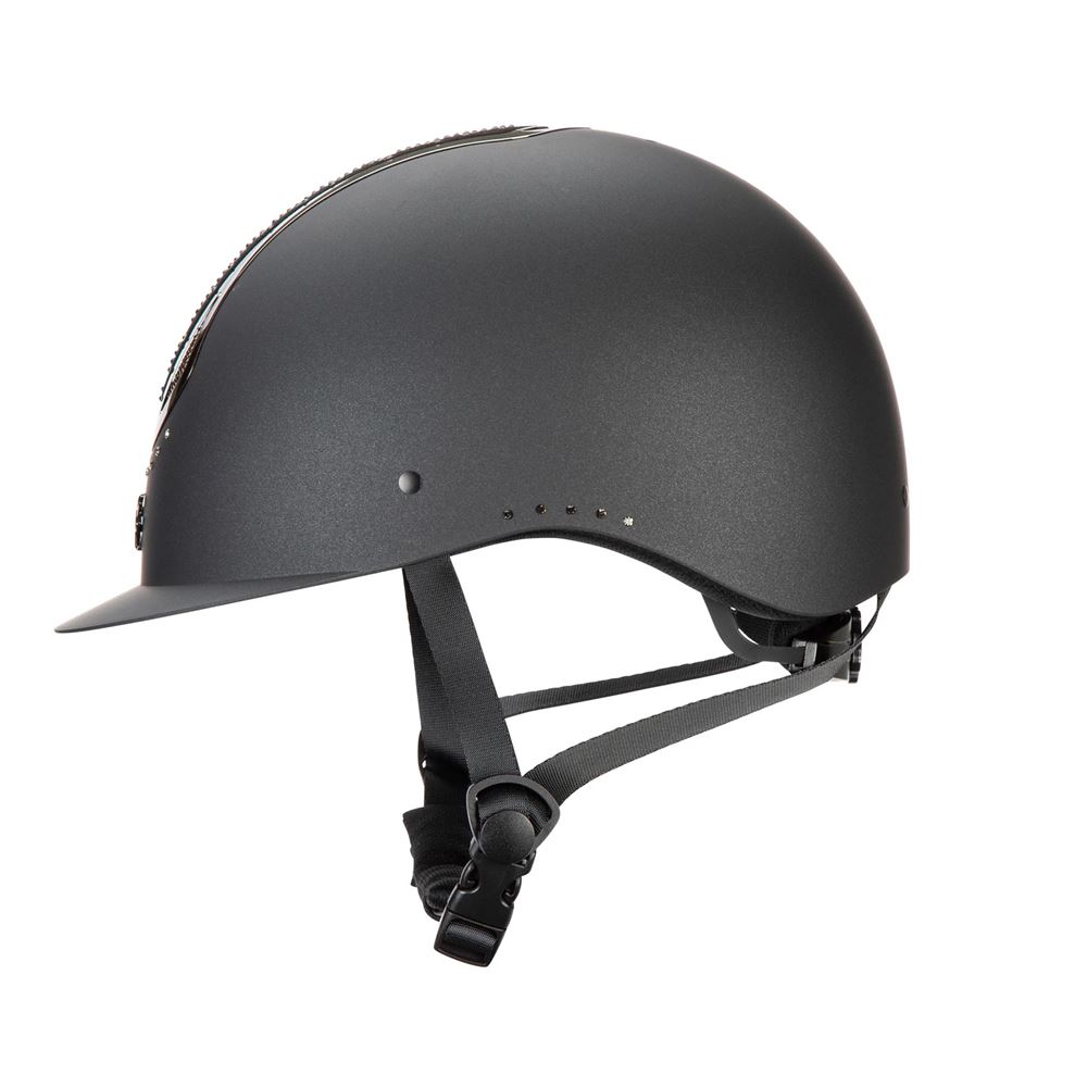 Shires Karben Sonic GXY Riding Hat - 49-54cm (Black)