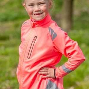 Reflector Children's Jacket by Hy Equestrian (Pink)