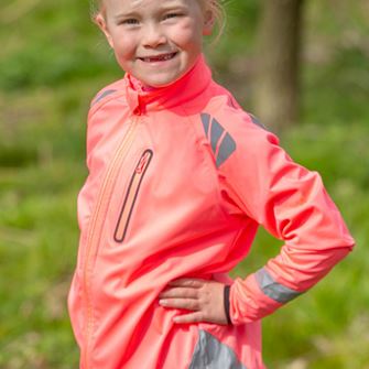 Reflector Children's Jacket by Hy Equestrian (Pink)