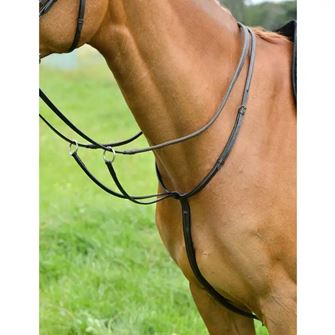 Kincade Classic Plain Raised Running Martingale (Brown)