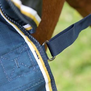 Shires Highlander Plus Lite Combo Turnout Rug (Navy)