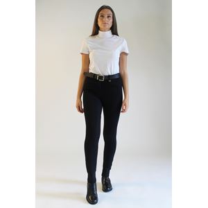 Gallop Ladies Classic Plain Jodhpurs (Black)