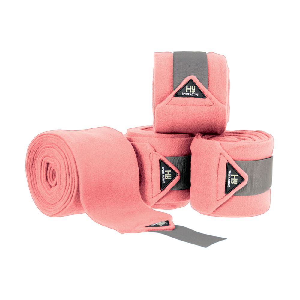 Hy Sport Active Luxury Bandages (Coral Rose)