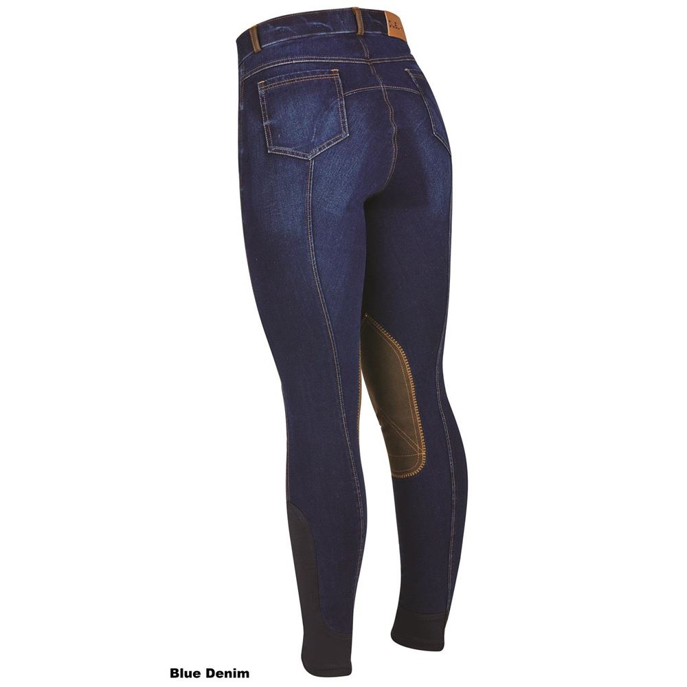 Dublin Shona Knee Patch Denim Ladies Breeches