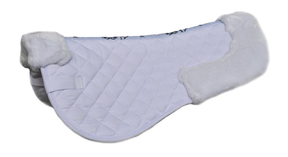 Rhinegold Comfort Half Pad (White)