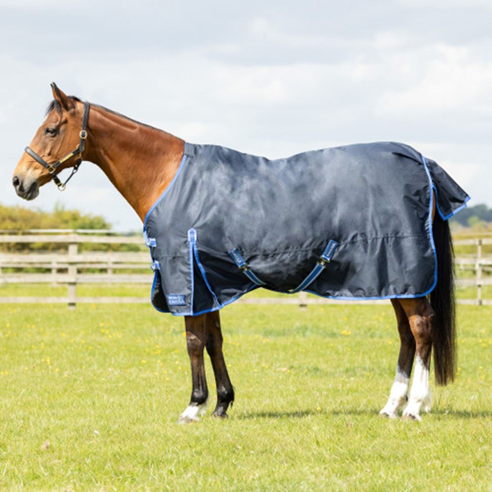 Hy Equestrian StormX Empra Reflect 0g Turnout Rug (Navy)